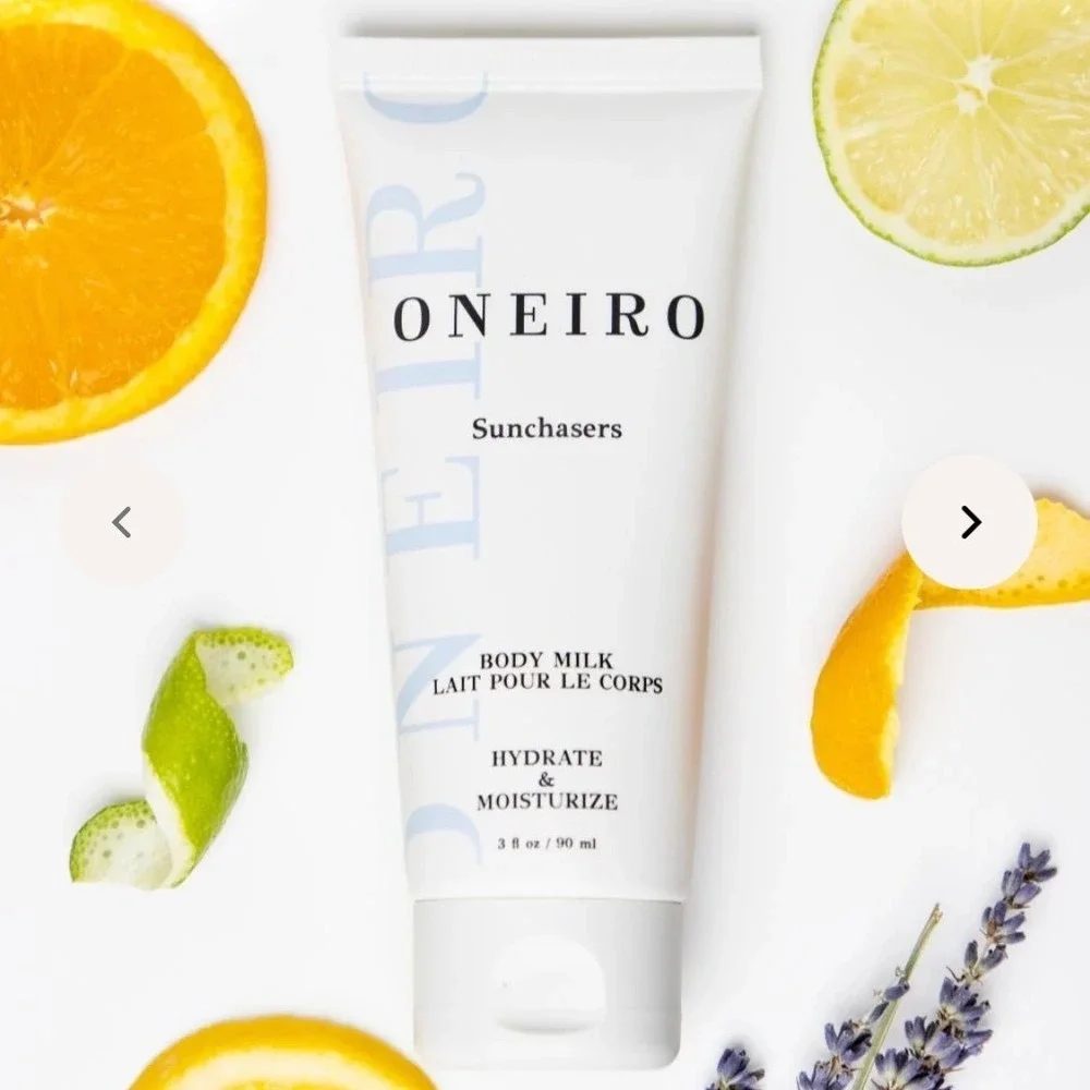 ONEIRO Sunchasers Body Milk, Hydrate & Moisturize - 3 fl oz /‎ 90 ml